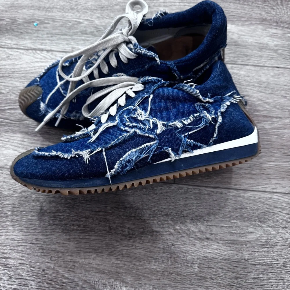 LOEWE Denim Flow Sneaker 38 - Picture 7 of 13
